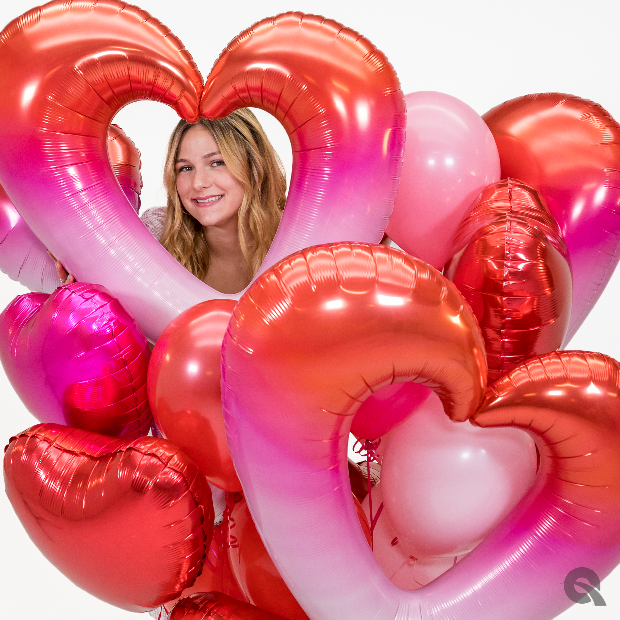 Valentines Balloon Heart Decor