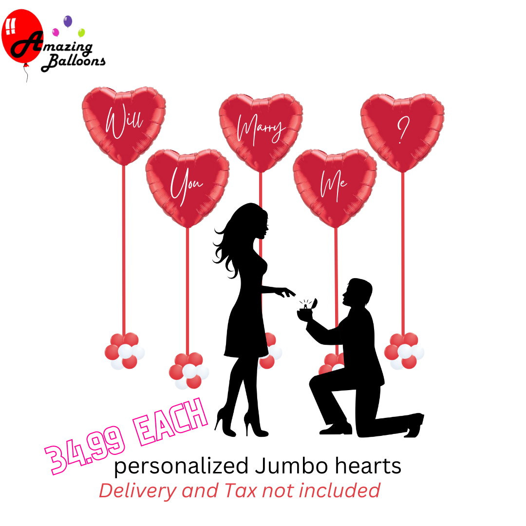 Personalized Jumbo Heart