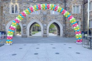 Balloon Arch Duke University