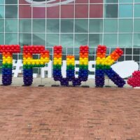 TPWK rainbow balloon letters