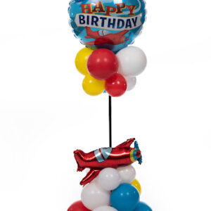 Happy Birthday Balloon tower